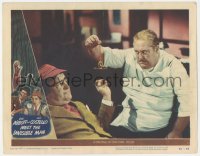 4b0488 ABBOTT & COSTELLO MEET THE INVISIBLE MAN LC #4 1951 Paul Maxey tries to hypnotize Lou!
