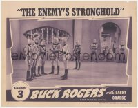 4b0514 BUCK ROGERS chapter 3 LC 1939 Buster Crabbe & Jackie Moran in The Enemy's Stronghold!
