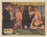 4b0519 CHARLIE CHAN AT MONTE CARLO LC 1937 Robert Kent, Virginia Field & others in casino, rare!