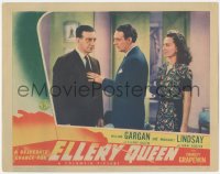 4b0537 DESPERATE CHANCE FOR ELLERY QUEEN LC 1942 William Gargan, Margaret Lindsay as Nikki Porter!