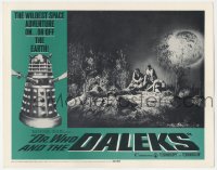 4b0544 DR. WHO & THE DALEKS LC 1966 the wildest space adventure on or off the Earth, great scene!
