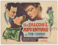 4b0452 FALCON'S ADVENTURE TC 1946 detective Tom Conway as The Falcon, cool crime montage!