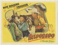 4b0569 HELDORADO LC #2 1946 Roy Rogers laughs at future wife Dale Evans flirting with Gabby Hayes!