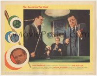 4b0573 HUSTLER LC #4 R1964 Newman, Gleason, different border with pool cue & images in balls, rare!