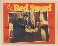4b0630 RED SWORD LC 1929 scared Russian woman attacked in her home by Cossack man, ultra rare!