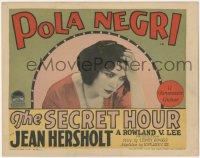 4b0474 SECRET HOUR TC 1928 Pola Negri falls for old bachelor in mail order romance with fake photo!