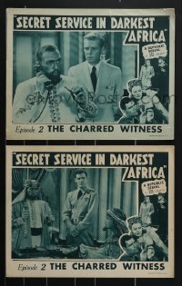 4b0798 SECRET SERVICE IN DARKEST AFRICA 2 chapter 2 LCs 1943 Republic serial, The Charred Witness!