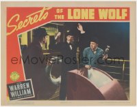 4b0644 SECRETS OF THE LONE WOLF LC 1941 detective Warren William & Eric Blore held at gunpoint!