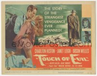 4b0482 TOUCH OF EVIL TC 1958 director/star Orson Welles, Charlton Heston, Leigh, Marlene Dietrich!