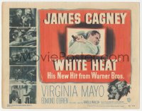 4b0484 WHITE HEAT TC 1949 James Cagney is Cody Jarrett, classic film noir, top of the world, Ma!