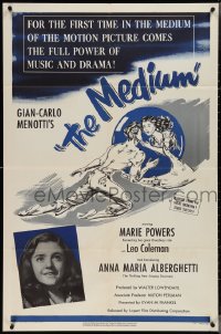 4b1027 MEDIUM 1sh 1952 Gian-Carlo Menotti directed opera adaptation, Leo Coleman!
