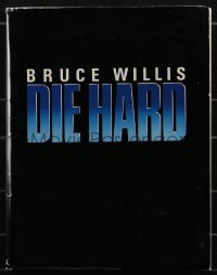 4b0264 DIE HARD presskit w/ 13 stills 1988 Bruce Willis as John McClane, Alan Rickman as Hans Gruber!