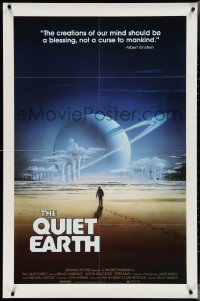 4b1096 QUIET EARTH 1sh 1985 New Zealand post-apocalyptic sci-fi, Bruno Lawrence!