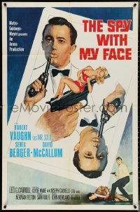4b1151 SPY WITH MY FACE int'l 1sh 1966 Robert Vaughn, David McCallum, Berger, Man From UNCLE!