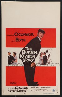4b0061 BUSTER KEATON STORY WC 1957 Donald O'Connor as The Great Stoneface comedian, Ann Blyth