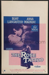 4b0116 ROSE TATTOO WC 1955 Burt Lancaster, Anna Magnani, written by Tennessee Williams!