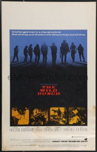 4b0143 WILD BUNCH WC 1969 Sam Peckinpah cowboy classic, William Holden & Ernest Borgnine!