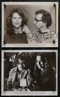 4b1397 STARDUST MEMORIES 8 8x10 stills 1980 directed by Woody Allen, Charlotte Rampling, Harper!