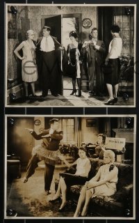 4b1428 WE FAW DOWN 3 7.5x9.5 stills 1928 Stan Laurel & Oliver Hardy w/ wives Flowers and Oakland!
