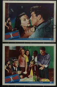4b0736 CRISS CROSS 7 LCs 1948 Burt Lancaster, Yvonne De Carlo, Dan Duryea, film noir!
