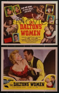 4b0710 DALTONS' WOMEN 8 LCs 1950 Neal, bad girl Pamela Blake would kill for her man, great images!
