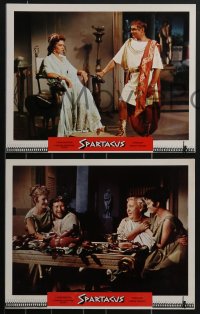 4b0776 SPARTACUS 3 roadshow LCs 1961 Kubrick classic, Kirk Douglas, Laurence Olivier, Jean Simmons!