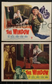 4b0733 WINDOW 8 LCs 1949 Bobby Driscoll tries to tell the police what he saw, but nobody believes!