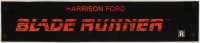 4c0153 BLADE RUNNER mylar marquee 1982 Harrison Ford, Ridley Scott dystopian sci-fi classic!