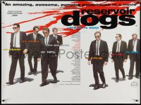 4c0040 RESERVOIR DOGS British quad 1992 Quentin Tarantino, Keitel, Buscemi, Penn, different!