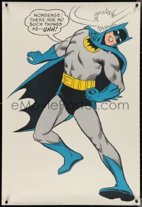 4c0461 BATMAN 27x40 commercial poster 1966 nonsense there are no such things as.... uhh!