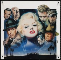 4c0469 RENATO CASARO 28x28 German commercial poster 1998 Marilyn & Friends over Hollywood!