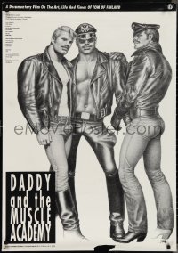 4c0342 DADDY & THE MUSCLE ACADEMY Finnish 1992 artwork by Tom of Finland, ultra rare!