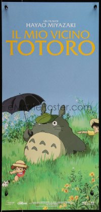 4c0076 MY NEIGHBOR TOTORO Italian locandina R2015 classic Hayao Miyazaki anime cartoon, great image!