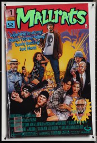 4c0949 MALLRATS 1sh 1995 Kevin Smith, Snootchie Bootchies, Stan Lee, comic artwork by Drew Struzan!