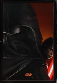4c1002 REVENGE OF THE SITH teaser DS 1sh 2005 Star Wars Episode III, Christensen as Vader!