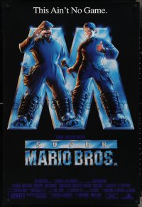 4c1062 SUPER MARIO BROS DS 1sh 1993 Lequizamo, Dennis Hopper, Chorney art of Nintendo characters!