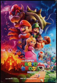 4c1063 SUPER MARIO BROS MOVIE advance DS 1sh 2023 Chris Pratt is Mario, Day is Luigi!