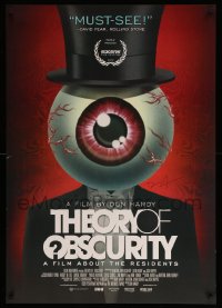 4c1074 THEORY OF OBSCURITY signed 27x39 1sh 2015 by director Don Hardy!