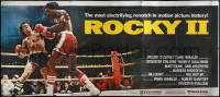 4d0192 ROCKY II 24sh 1979 Sylvester Stallone & Carl Weathers fighting in ring, boxing sequel, rare!