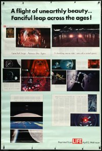 4d0081 2001: A SPACE ODYSSEY 40x60 1968 article reprinted from Life magazine, ultra rare!