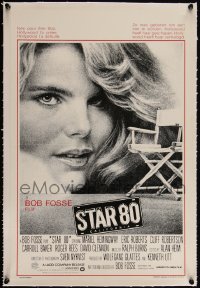 4d0446 STAR 80 linen Belgian 1984 Mariel Hemingway as Playboy Playmate Dorothy Stratten, very rare!