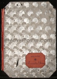 4d0170 RKO PATHE PERSONALITY GROUP foil campaign book 1931 fantastic art of best female stars & more!