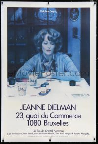 4d0056 JEANNE DIELMAN 23 QUAI DU COMMERCE 1080 BRUXELLES linen French 31x48 1975 Delphine Seyrig!