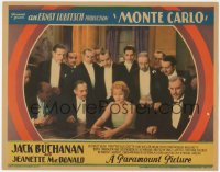 4d0102 MONTE CARLO LC 1930 men watch Jeanette MacDonald win big gambling in casino, ultra rare!
