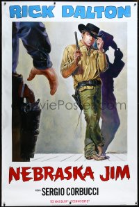 4d0080 ONCE UPON A TIME IN HOLLYWOOD 48x72 wilding poster 2019 Renato Casaro art of Nebraska Jim!