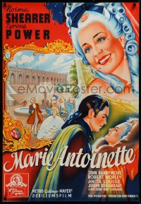 4d0298 MARIE ANTOINETTE Swedish 1939 different art of Norma Shearer & Tyrone Power, ultra rare!