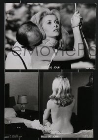 4d0153 BELLE DE JOUR 8 French 6.75x9.25 stills 1968 sexy prostitute Catherine Deneuve, ultra rare!