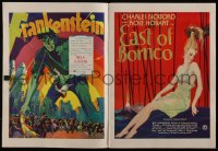 4d0168 UNIVERSAL 1931-32 campaign book 1931 incredible full-color images, Frankenstein w/Lugosi, rare