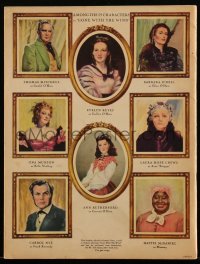 4d0133 GONE WITH THE WIND recalled souvenir program book 1939 ultra rare Hattie McDaniel style!