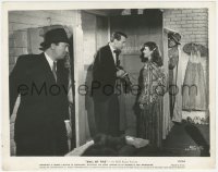 4f1244 BALL OF FIRE 8x10 still 1941 Duryea & Peters eavesdrop on Barbara Stanwyck & Gary Cooper!